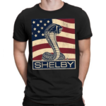 Ford Shelby Vintage American Flag Shirt