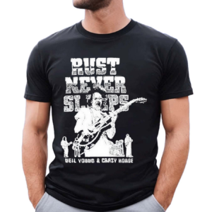Neil Young Crazy Horse Rust Never Sleeps Shirt