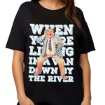 Funny Farley Van Down By The River Big Print Shirt