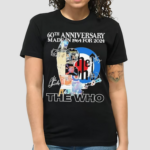 60th Anniversary Made In 1964 For 2024 The Who Signatures Shirt