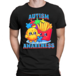 Chicken Nugget And French Fries Autism Awareness Shirt