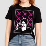 Robert Smith Goth Crosses Shirt