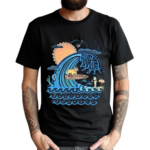 Dogs In A Pile Summer Surfboard Shirt