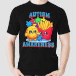 Chicken Nugget And French Fries Autism Awareness Shirt