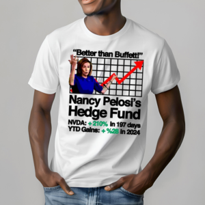 Better Than Buffett Nancy Pelosis Hedge Fund Shirt