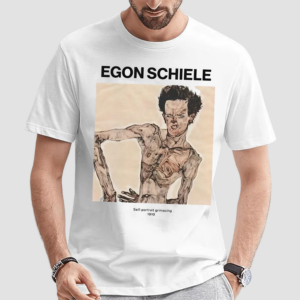 Egon Schiele Self Portrait Grimacing 1910 Shirt