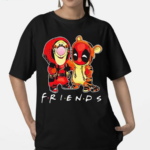 Winnie The Pooh Tigger And Deadpool Best Friends Disney 2024 Shirt