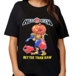 Helloween Better Than Raw Horror Boxing Pumpkin Shirt