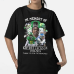 In Memory Of Khyree Jackson 1999 2024 Thank You For The Memories Signature Shirt