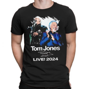 Tom Jones Signature Live 2024 shirt