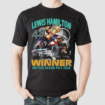 Lewis Hamilton Winner British Grand Prix 2024 Signature Shirt