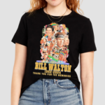 Remembering The Legendary Bill Walton 1952-2024 Thank You For The Memories Signatures Shirt