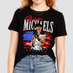 Shawn Michaels Wrestler Usa Flag Graphic Shirt