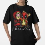 Winnie The Pooh Tigger And Deadpool Friends Disney Fan 2024 Shirt