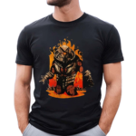 Zuk Old School Runescape Fire Shirt