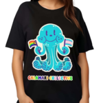 Calamari Collective Octopus LGBTQ Flag Shirt