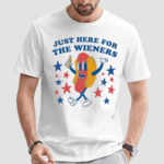 Im Just Here For The Wieners 4th Of July 2024 Shirt