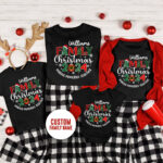 Custom Family Christmas 2024 Making Memories Together Matching Christmas Family Shirt