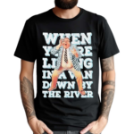 Funny Farley Van Down By The River Big Print Shirt