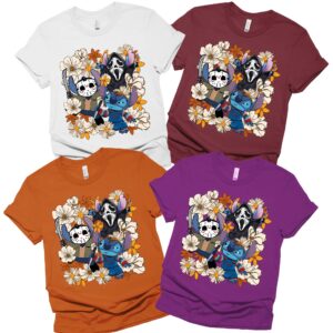 Stitch Horror Spooky Matching Halloween Shirt