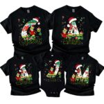 Custom Grinch With Name For Family Matching Christmas Shirt