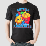 Chicken Nugget And French Fries Autism Awareness Shirt