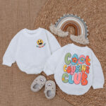 Custom Cool Cousins Club Birthday Matching Baby Romper