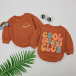 Custom Name Cool Cousins Club Matching Baby Romper