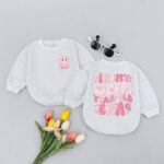 Custom Name In My One Year Old Era Matching Baby Romper