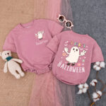 Custom Name Little Boo My First Halloween Baby Clothes