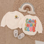 Custom Cool Cousins Club Birthday Matching Baby Romper