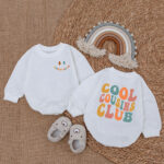 Personalized Smile Cool Cousin Club Birthday Baby Romper