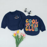 Custom Name Cool Cousins Club Matching Baby Romper