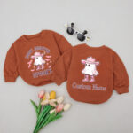 Custom Name Boot Scootin Spooky Halloween Matching Baby Romper