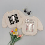 Personalized Baseball Jersey Bodysuit With The Name And Number Matching Baby Romper