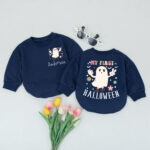 Custom Name Little Boo My First Halloween Baby Clothes