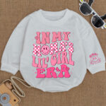 Custom Name Smile In My Momas Lil Girl Era Baby Romper