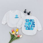 Custom Name Smile In My One Year Old Era Baby Romper