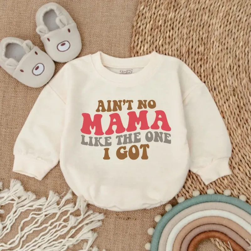 Aint No Mama Like the One I Got Rompermothers Day Gift Baby Bodysuit Mommy Me Bodysuit Baby Outfit Gift for Baby Mother Day