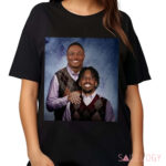 Jayden Daniels Terry McLaurin Step Bros Washington Football Shirt