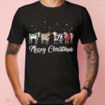 Cows Mooey Christmas Funny Meme Xmas Shirt