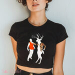 Deer eat your vegetables shirt