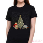 Winnie the Pooh Eeyore Christmas Tree Shirt