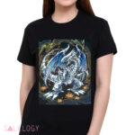 Anime Blue Eyes White Dragon Shirt