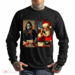 Ghostface And Santa Christmas Shirt