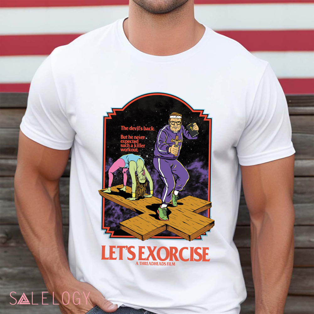 Let's Exorcise The Devil's Back But He Never Expected Such A Killer Workour Shirt