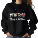 Cows Mooey Christmas Funny Meme Xmas Shirt