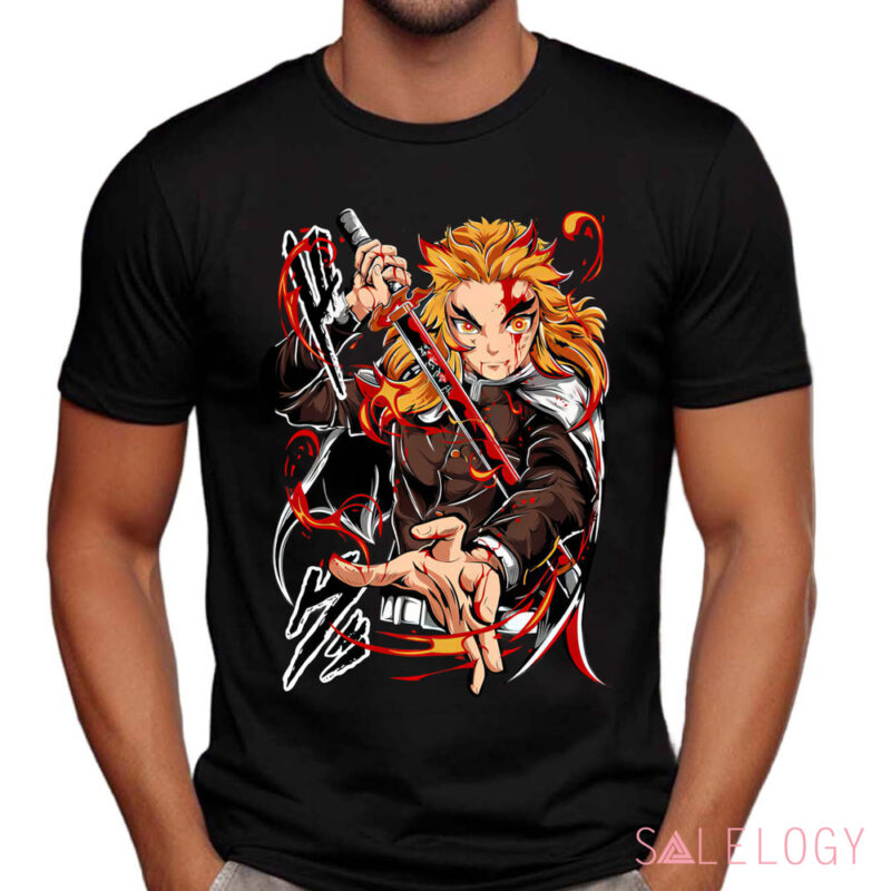 Ablaze Rengoku Anime Shirt