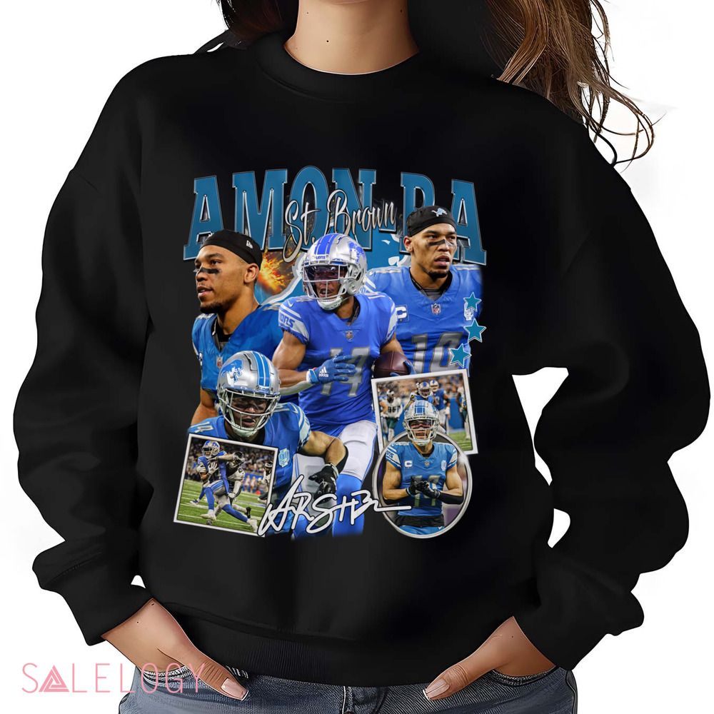 Amon-ra St. Brown 90s Vintage Bootleg Shirt