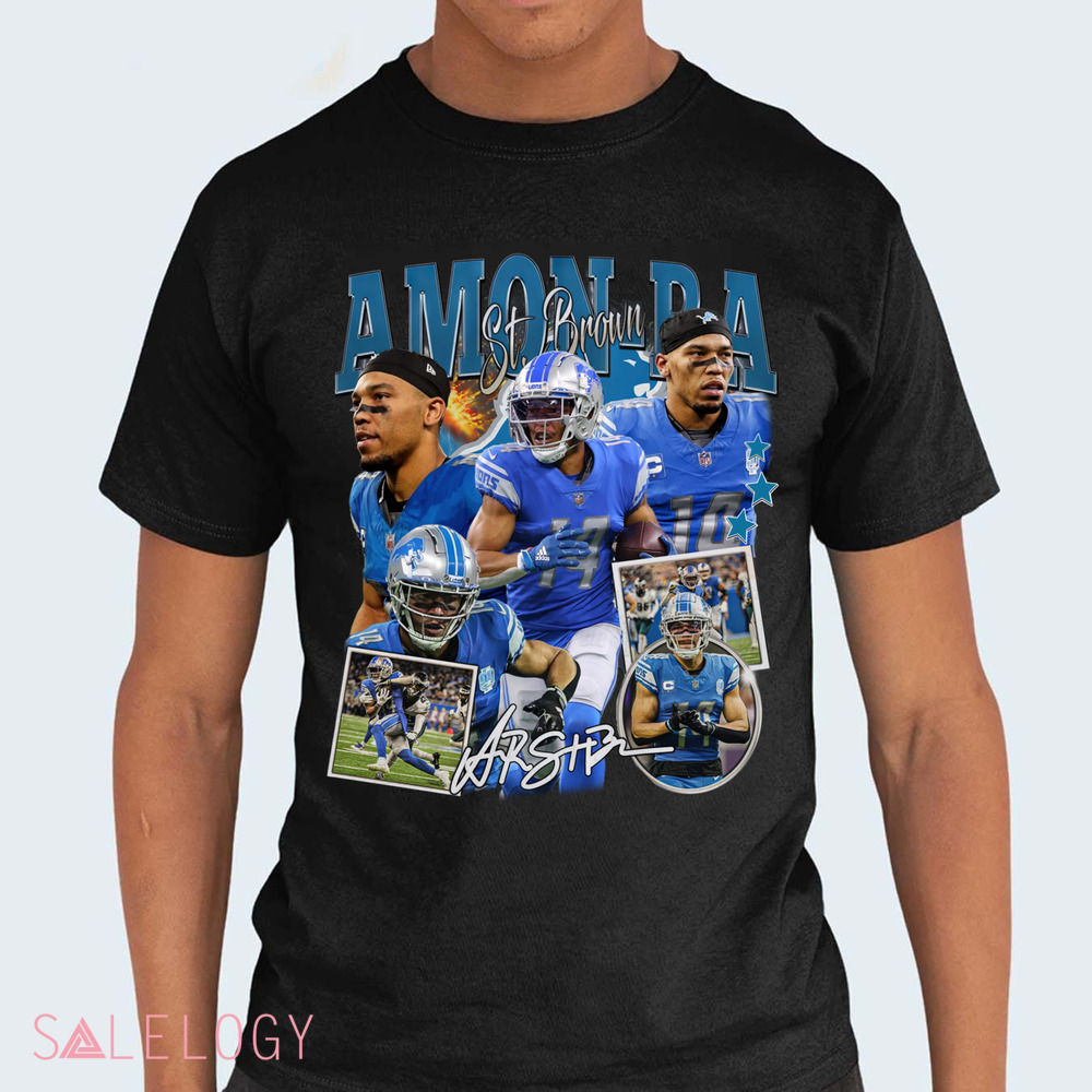 Amon-ra St. Brown 90s Vintage Bootleg Shirt